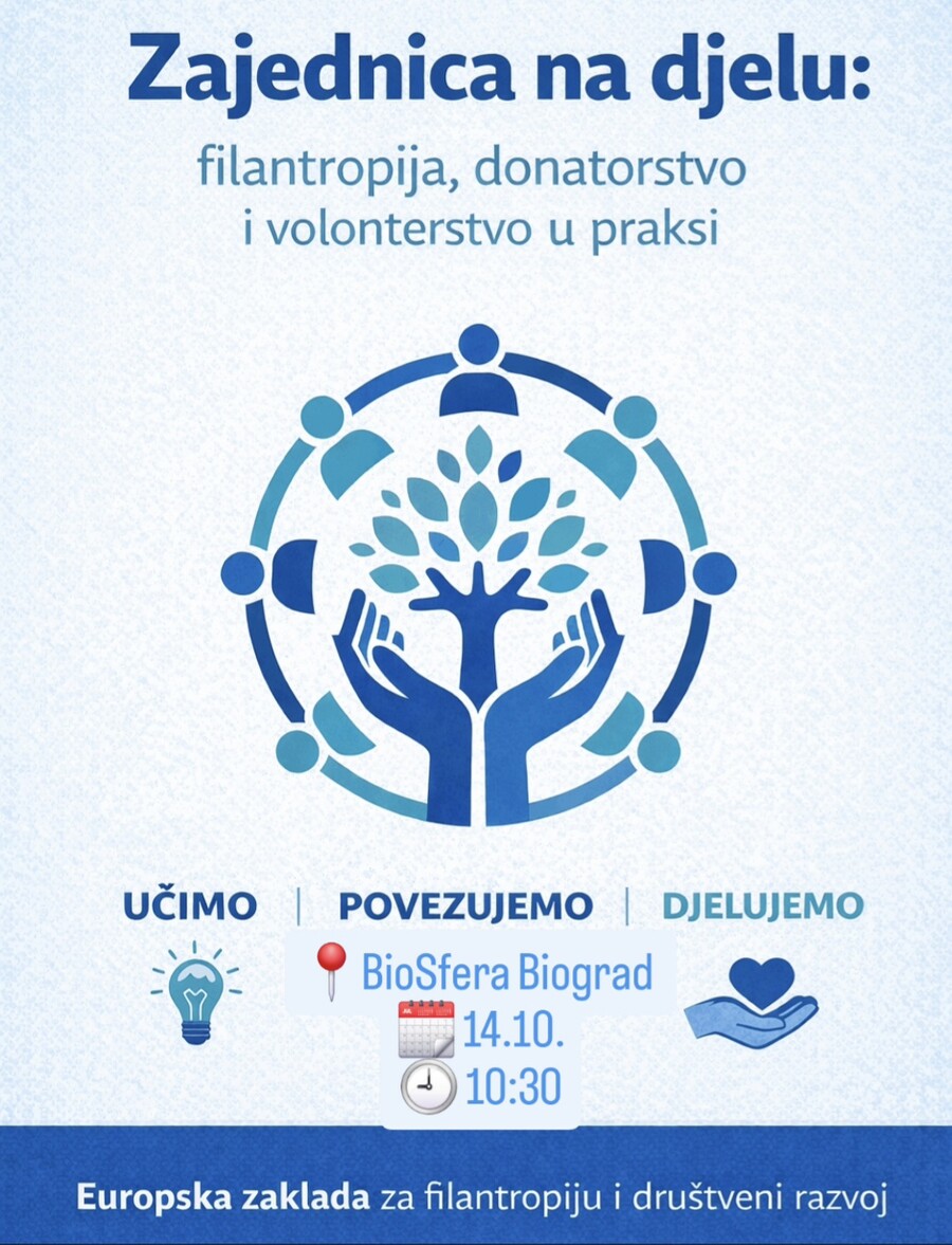Zajedno do novih ideja: radionica u Biogradu na Moru