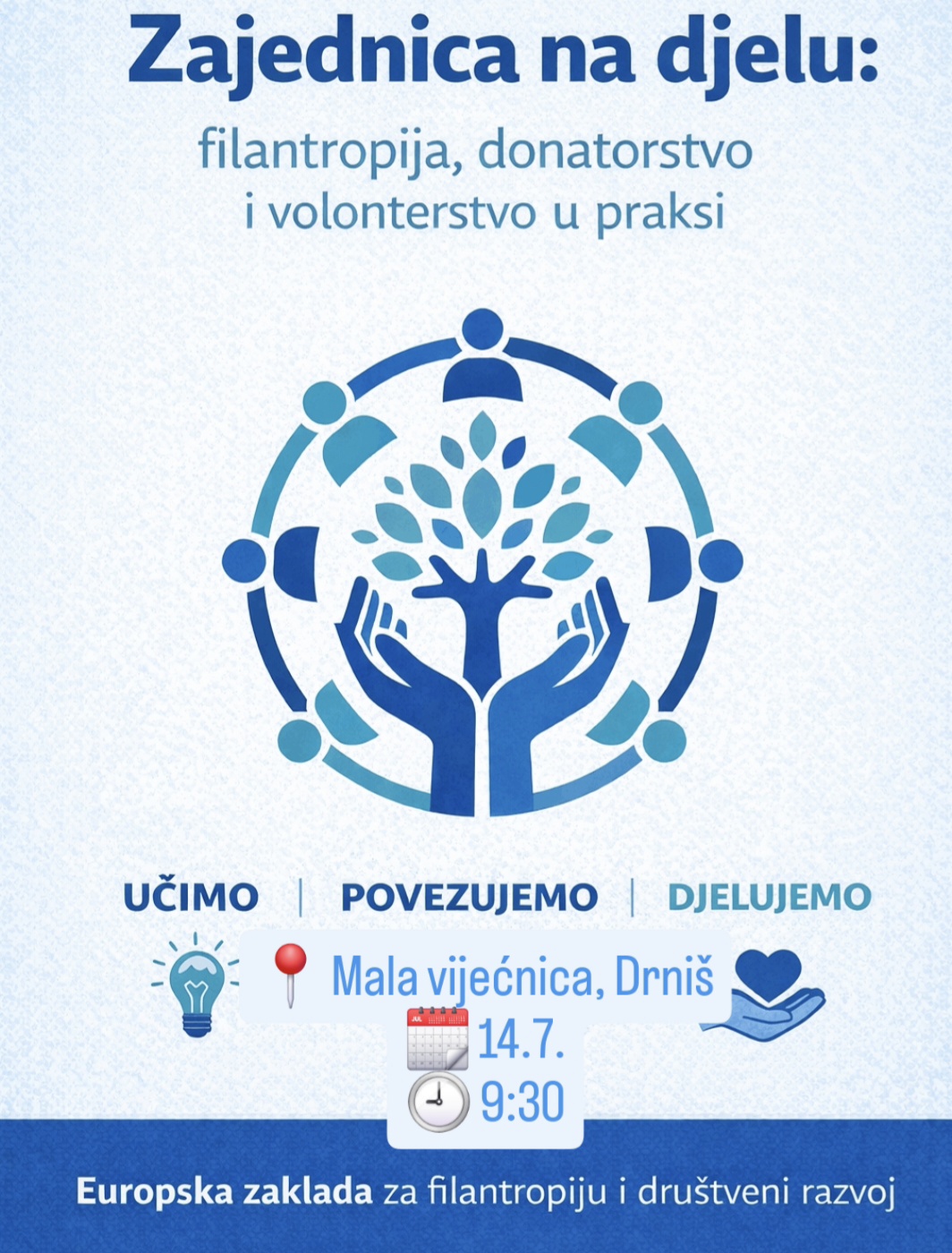 Zajedno stvaramo promjene: nova radionica za građane Drniša i okolice